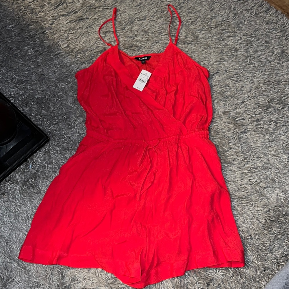 Express Red Romper
